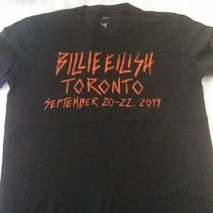 Billie Eilish concert tee